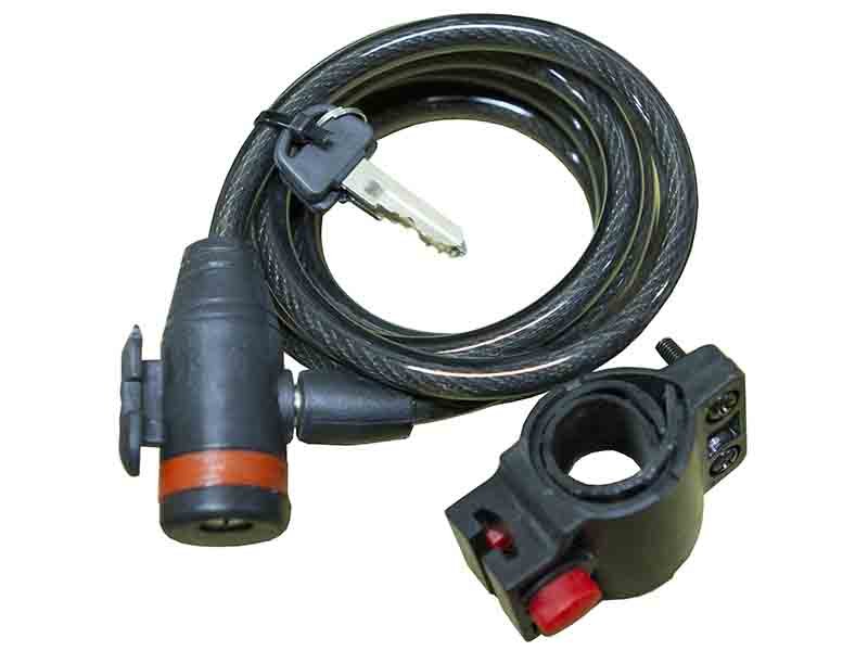 Трос-противоугонка с ключем 10х1800 мм 511