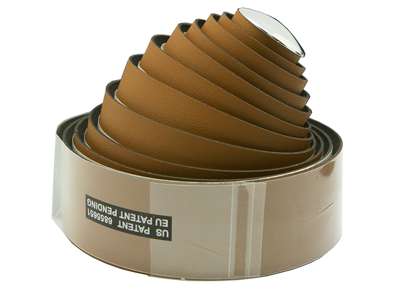 VELO Оплтка руля VLT-032G-07 200х3 см, микрофибра, гель, светло-коричневая, с заглушками