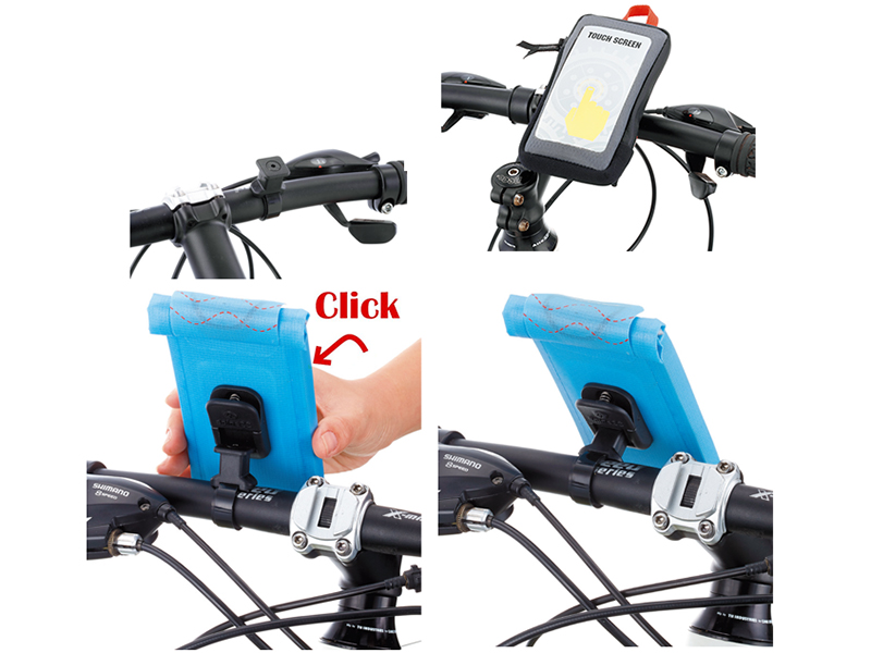 Чехол для смартфона на руль TY-12854NU-M 8х2х14,5см