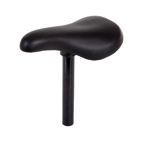 Седло STG YBT-9041 BMX, с штырем 25.4х200мм, черный