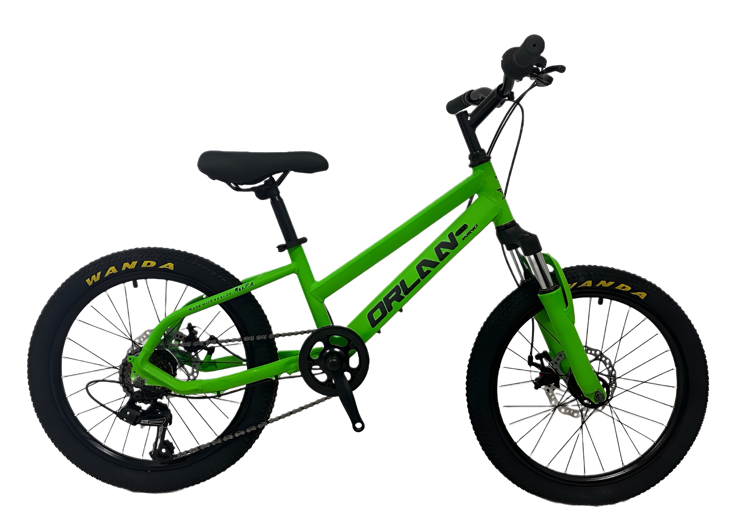Велосипед ORLAN WING 20" SHIFT 4.0 зеленый, алюминий, размер 10,5