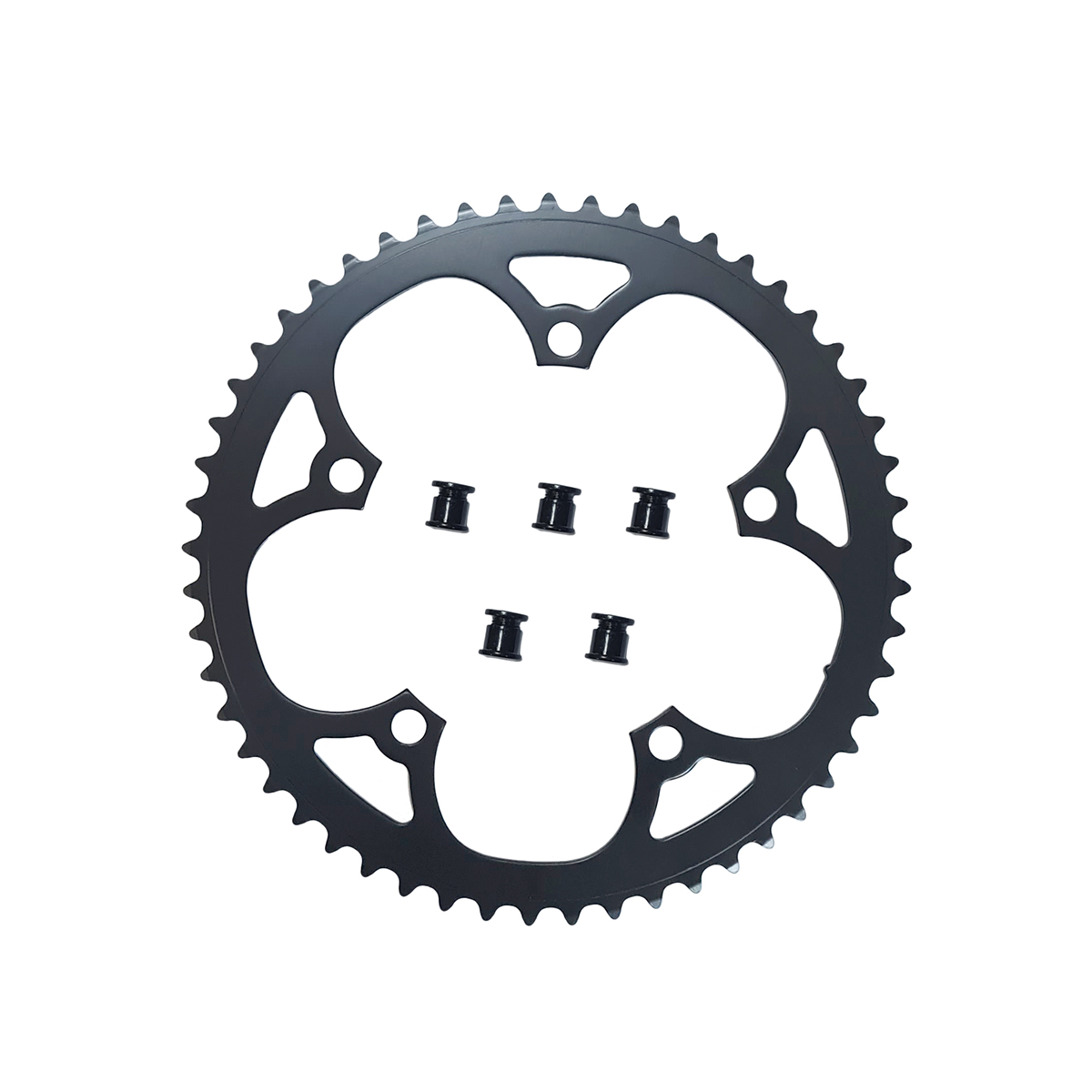 Звезда 53T, BCD130 на пятилапку, сталь