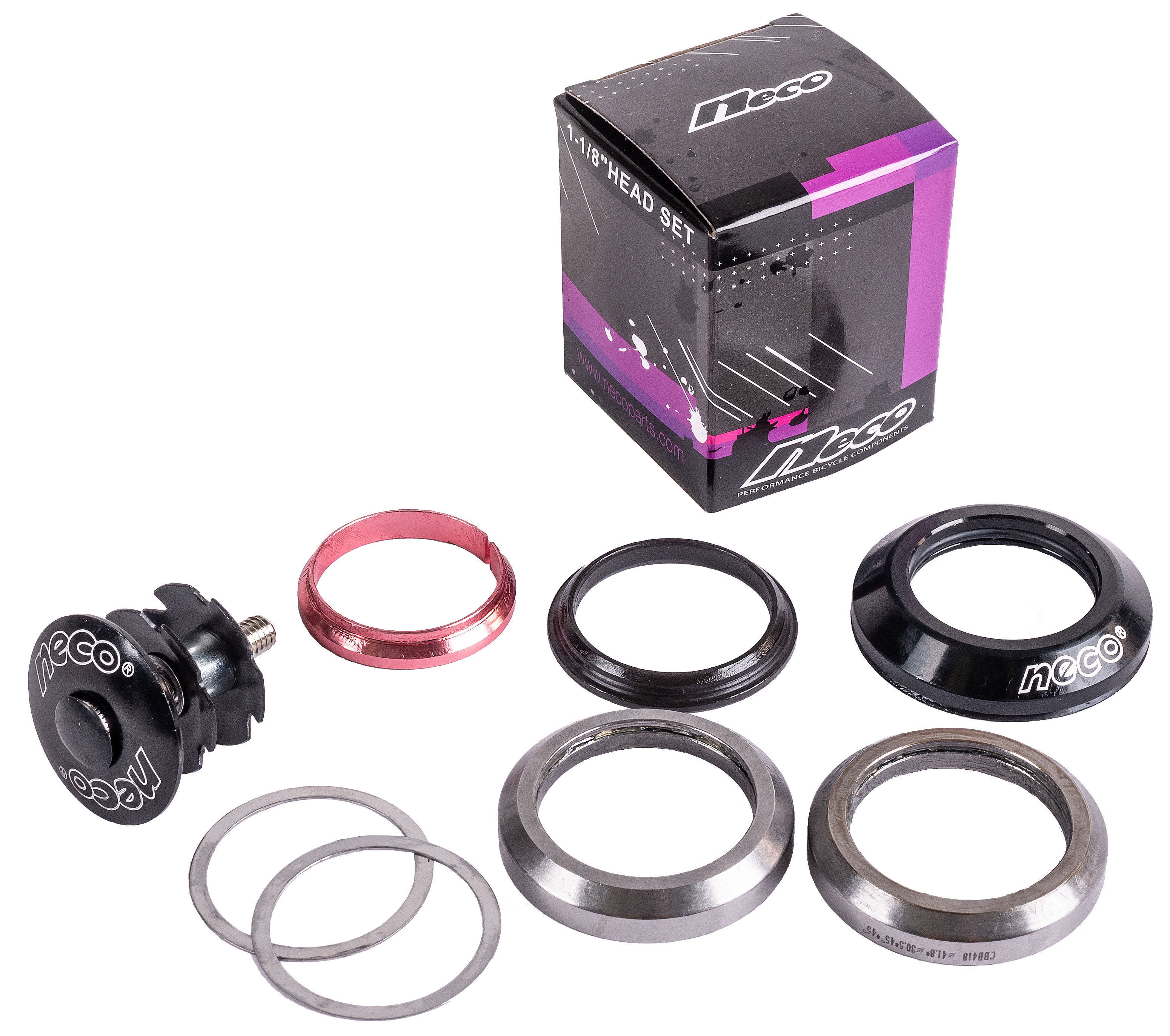 Рулевая NECO H-52 интегр., на пром. подшип., без якоря  1-1/8x41,8x30 мм, HS-H-52-B HS-H-52-B