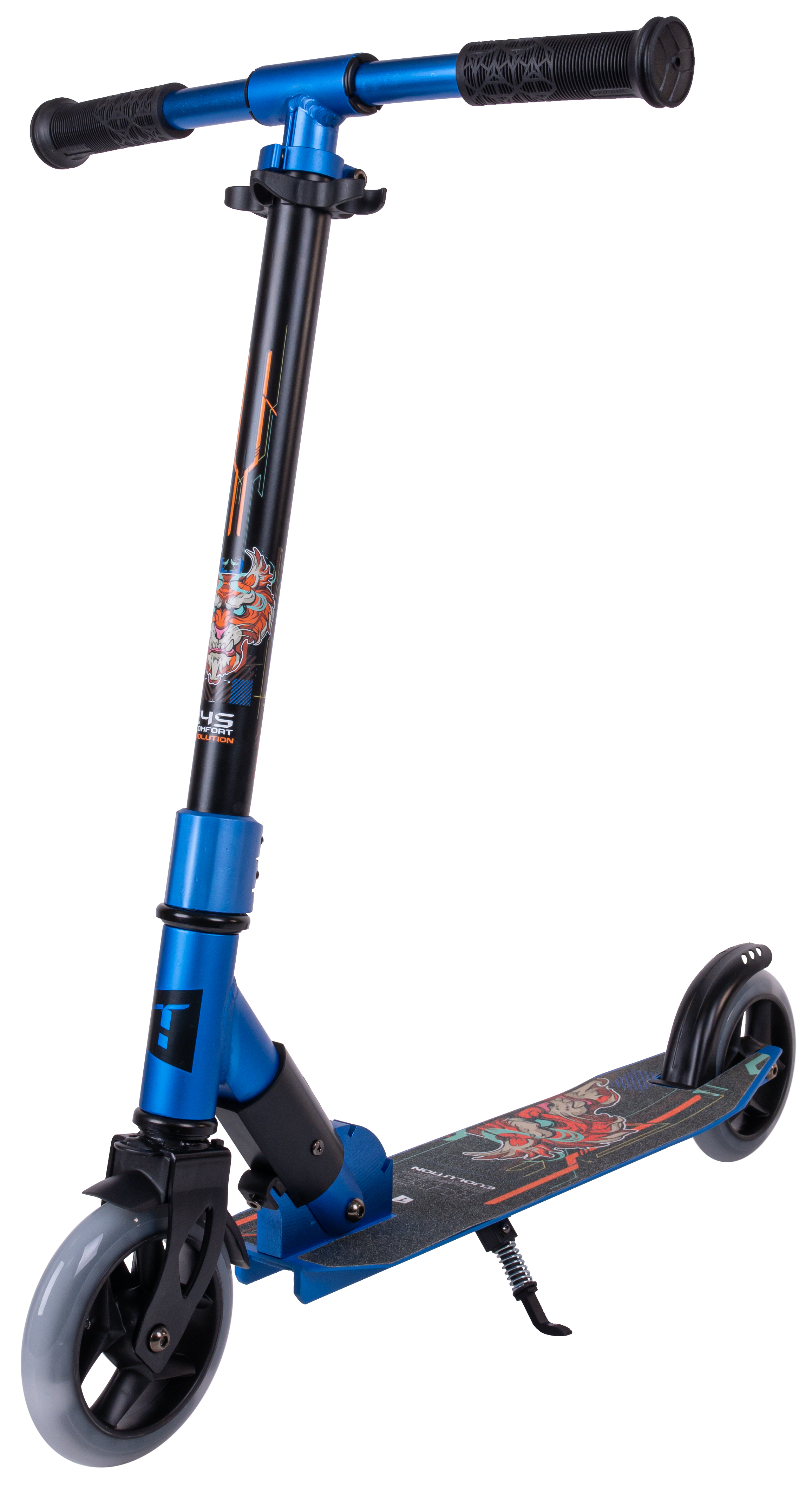 Самокат Comfort 145 evolution blue 1/4