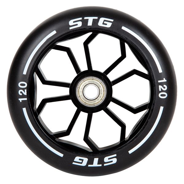 Колесо PU 120mm для трюковых самокатов с алюминиевым ободом 1шт