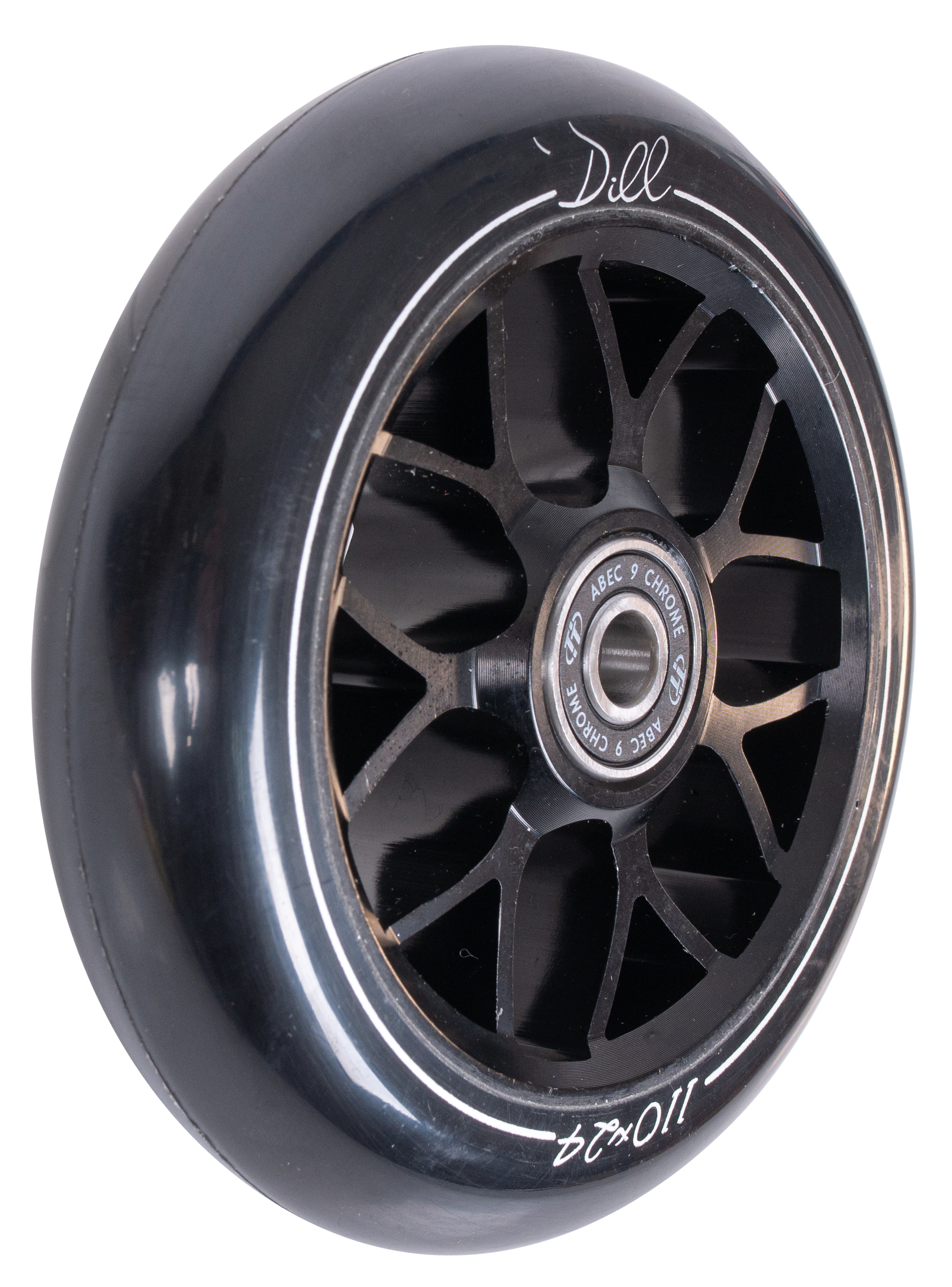 Колесо для самоката X-Treme 11024мм, Dill new, black  529693