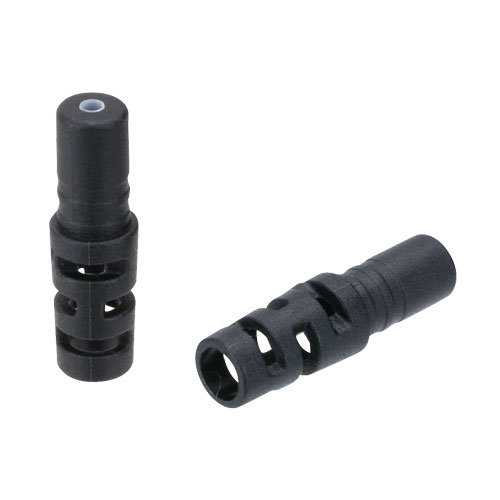 Заглушка рубашки троса BOT976 4,0мм антиперегиб, пластик, 30шт.