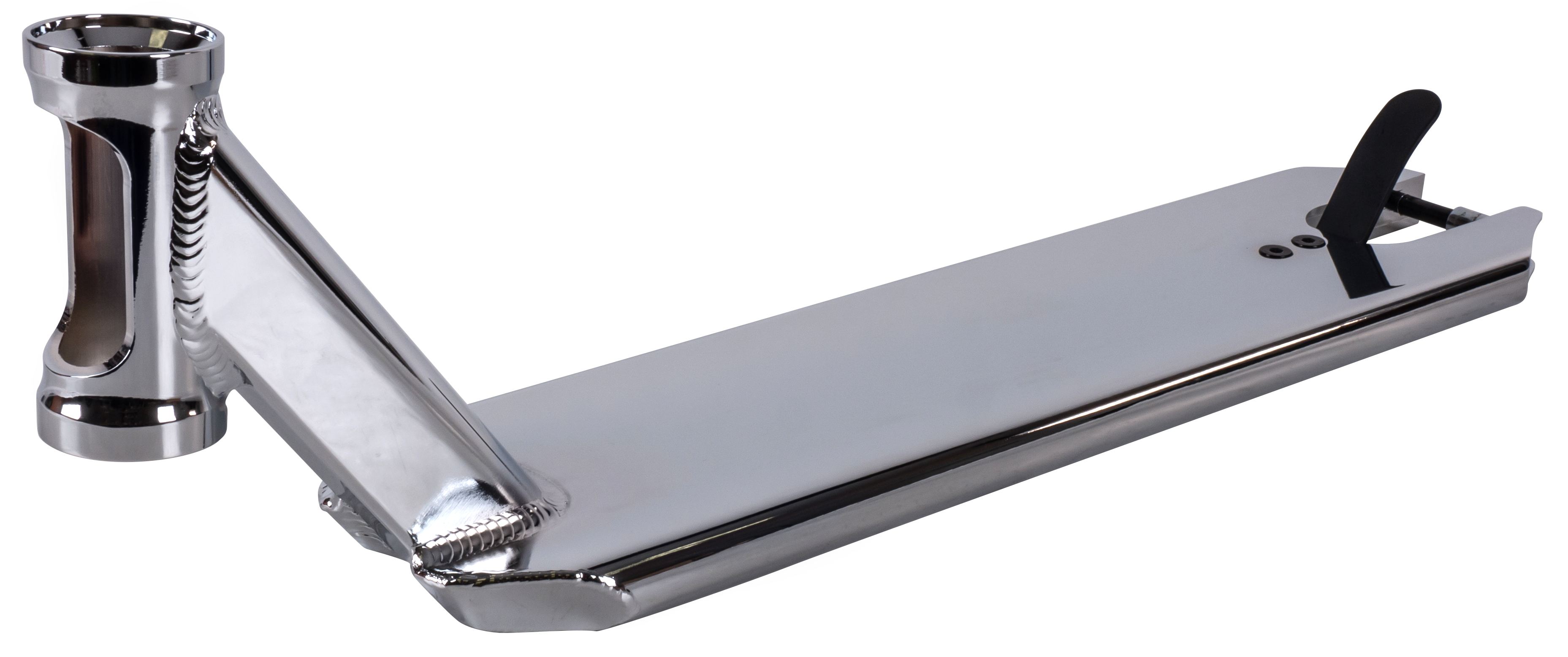 Дека для самоката Provokator 50x12cm silver chrome