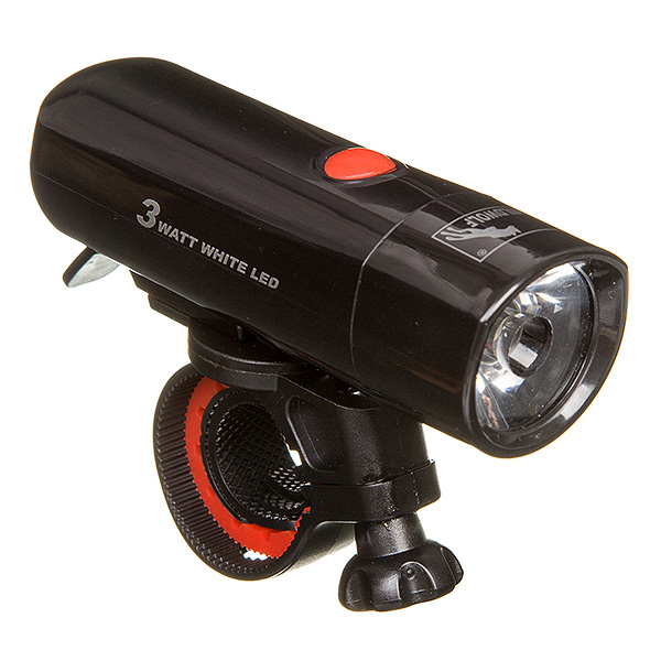 Фонарь STG передний  FL1510,3 ватт диод, (ААА4 не в компл).