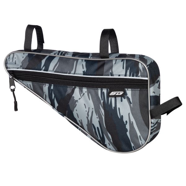 Велосумка под раму, модель STG FB-002, размер 30х17х6 см, камуфляж/серый