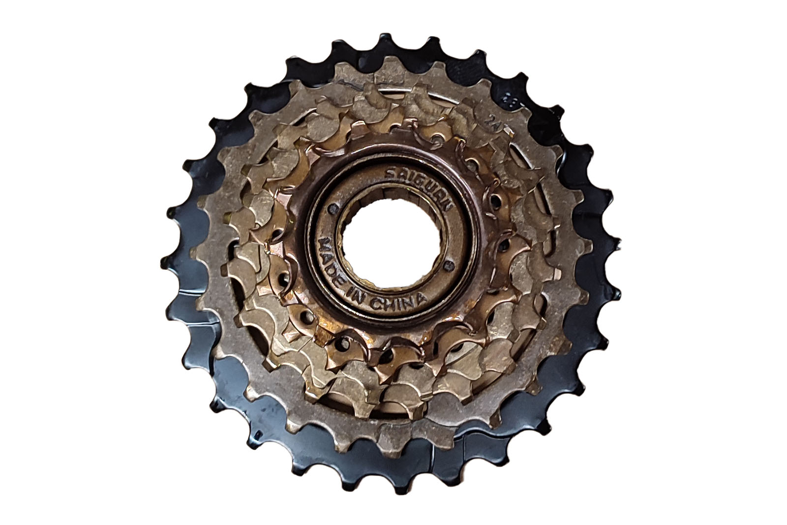 Трещотка 6 скоростей 14-28T дискретная коричневая