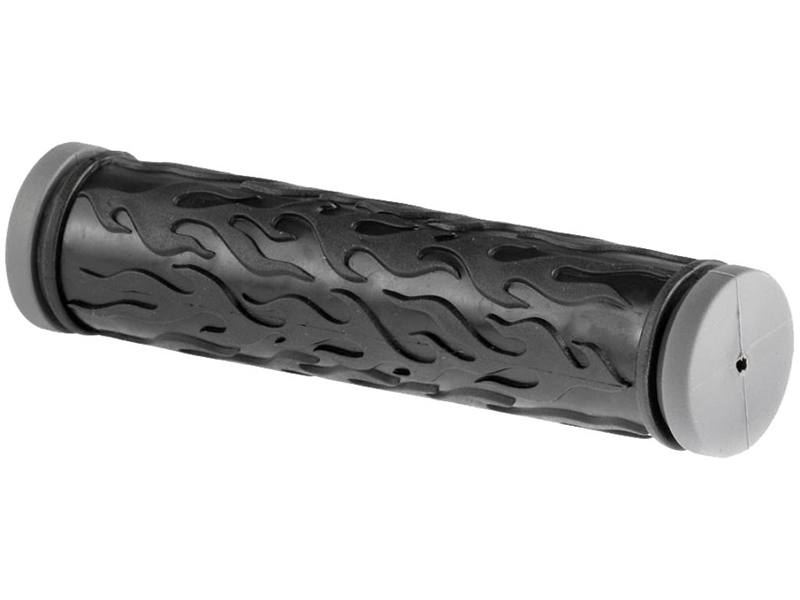VELO Грипсы VLG-386, 125мм, Kraton, чрно-серые