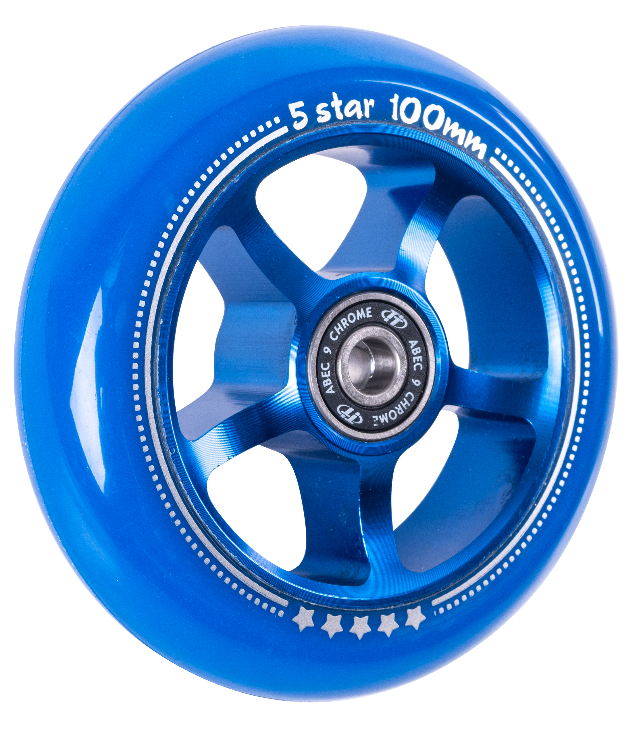 Колесо для самоката X-Treme 10024мм 5 star blue