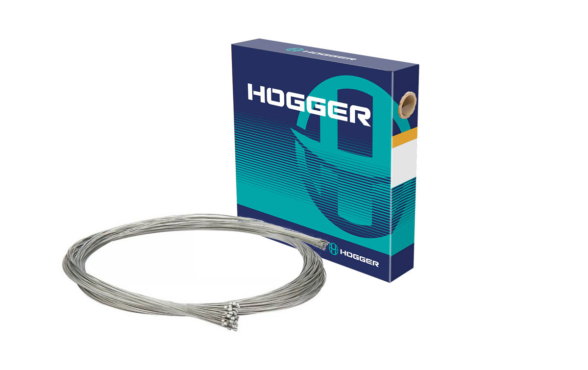 Трос переключения HOGGER 1.2 x 2000мм, гальванический, коробка 100 шт.