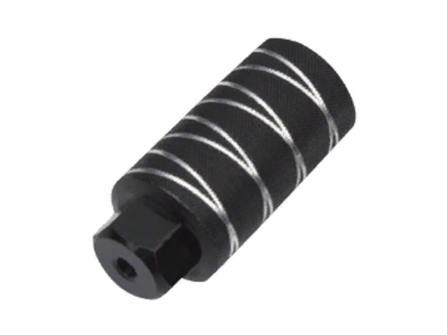 Пеги ал. O50 x110мм 3/8x26T чёрные, пара