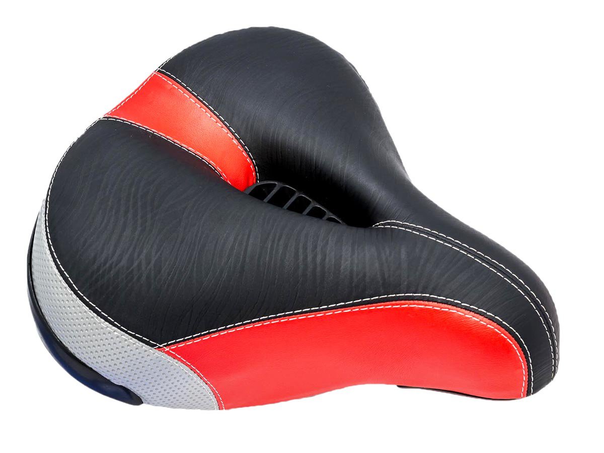 Седло Saddle 3054, 280х230 мм черное с отверстием