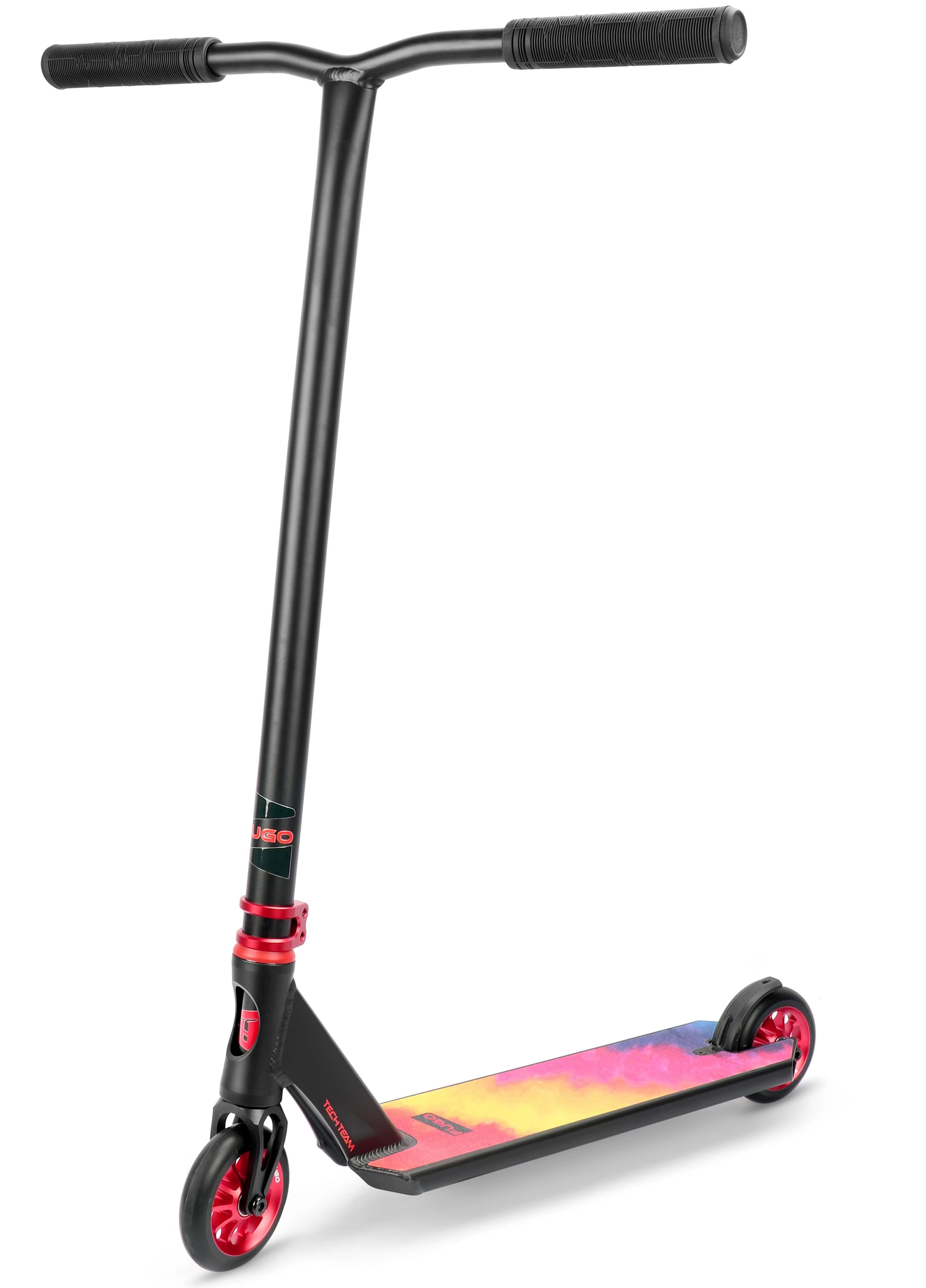 Самокат трюковой Fugo red 1/4