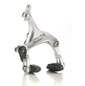 Тормоза калиперные для дорожных в-дов, алюминий, серебр., 47-57мм, пер.зад.