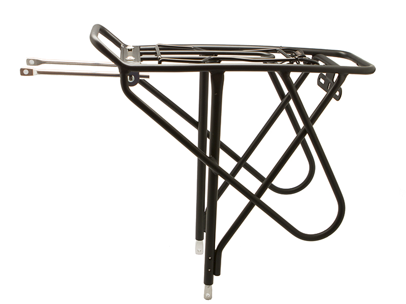 BOR YUEH Багажник BY-368C, 26-28, алюминий, с боковыми дугами, с пружиной, чрный