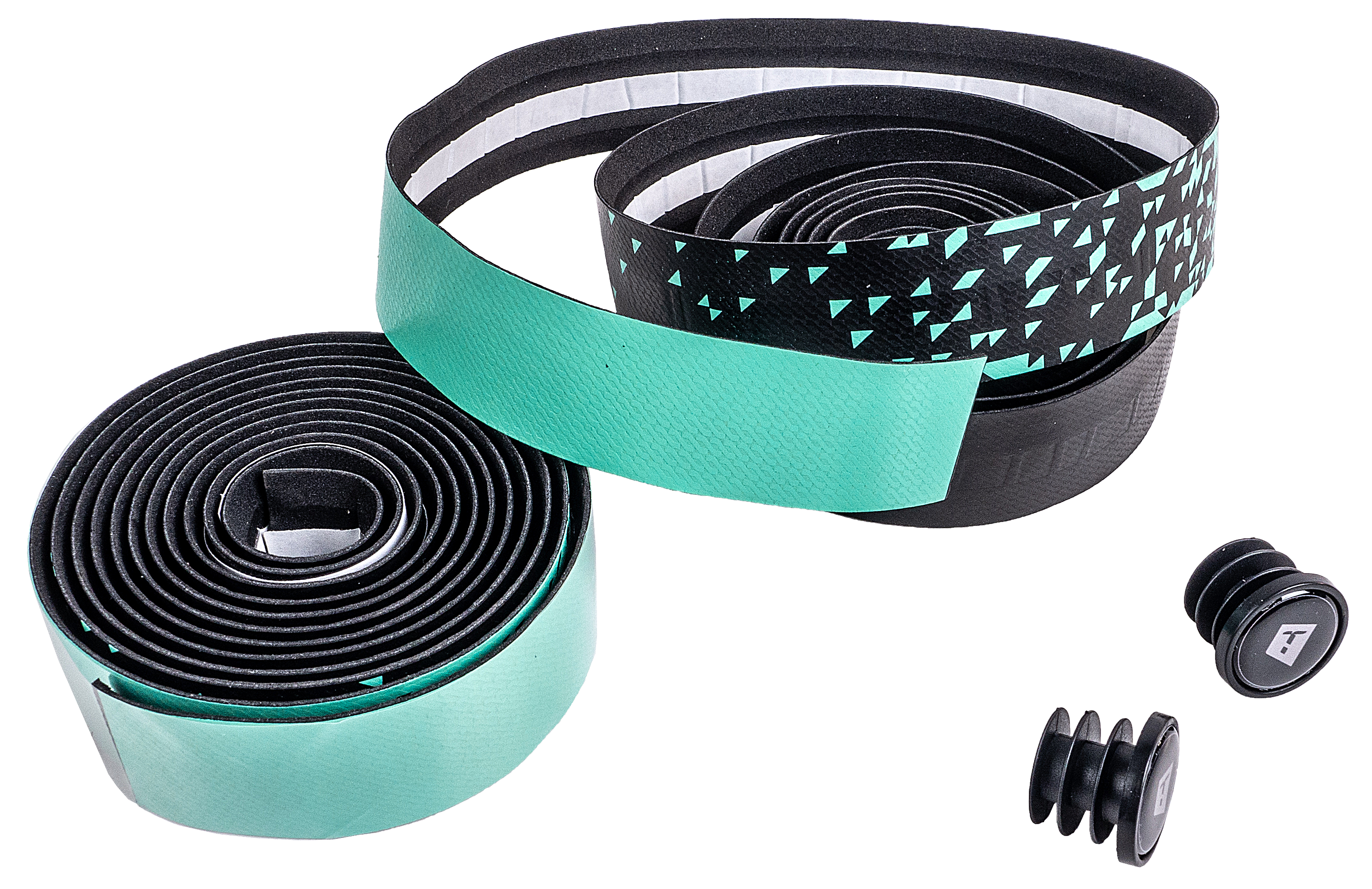 Оплетка Blocks Bianchi на руль EVAPU, толщина 3мм, цветная на 1/3 длины