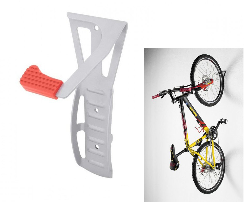 Peruzzo Устройство настенное RODA (подвес за колесо) для хранения 1-го в-да, в торг. уп.