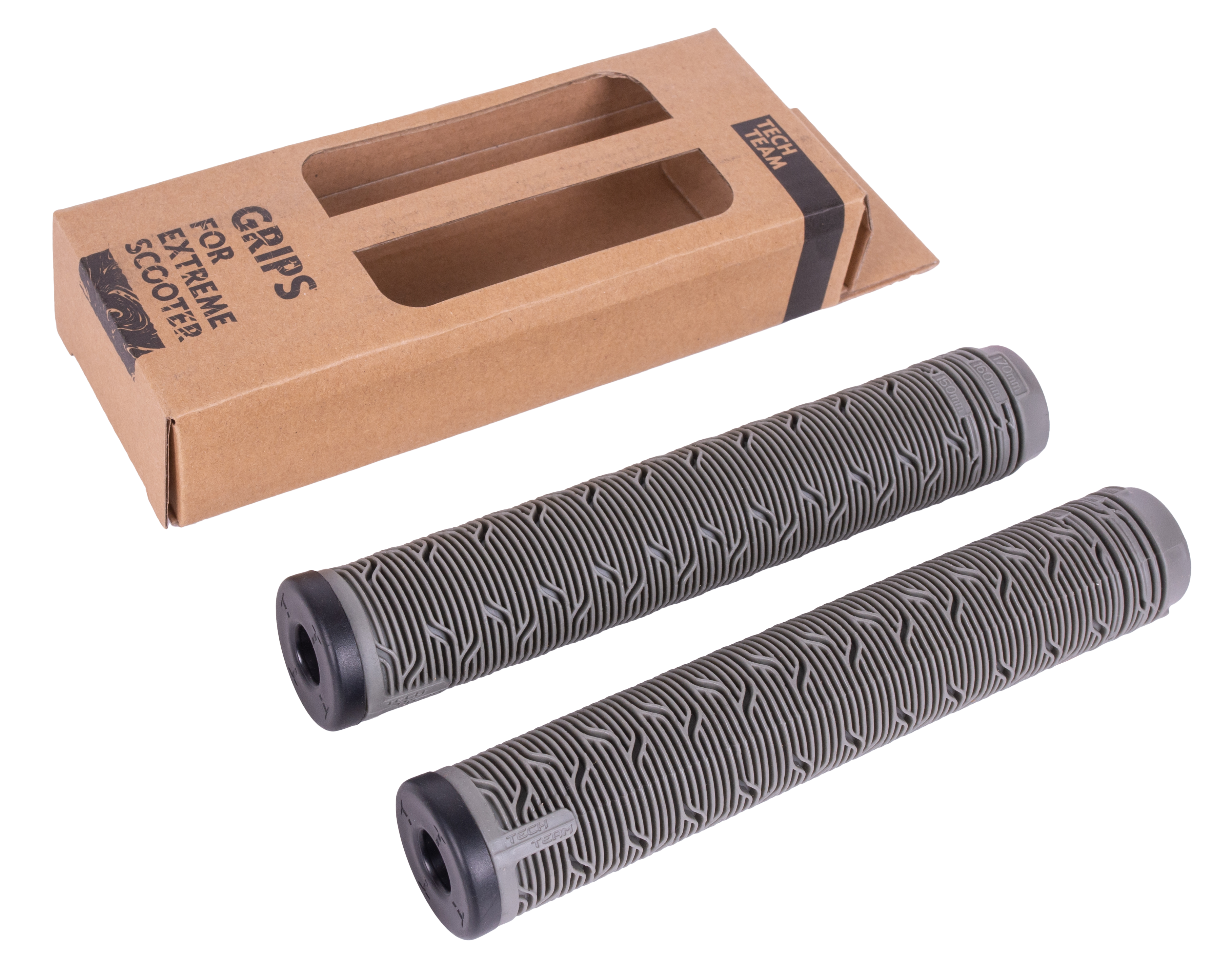 Грипсы 2шт с барендами Maze-170 grey