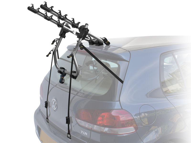 Peruzzo Автобагажник на заднюю дверь VERONA, алюминий, труба D30 мм, для 3 в-дов весом до 15кг, фикс