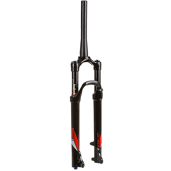 Вилка STG PRIME RACE 27,5воздух-масло с блок. Рег. отск конус аллюм. Шток 250мм.  Ход вилки 100 мм