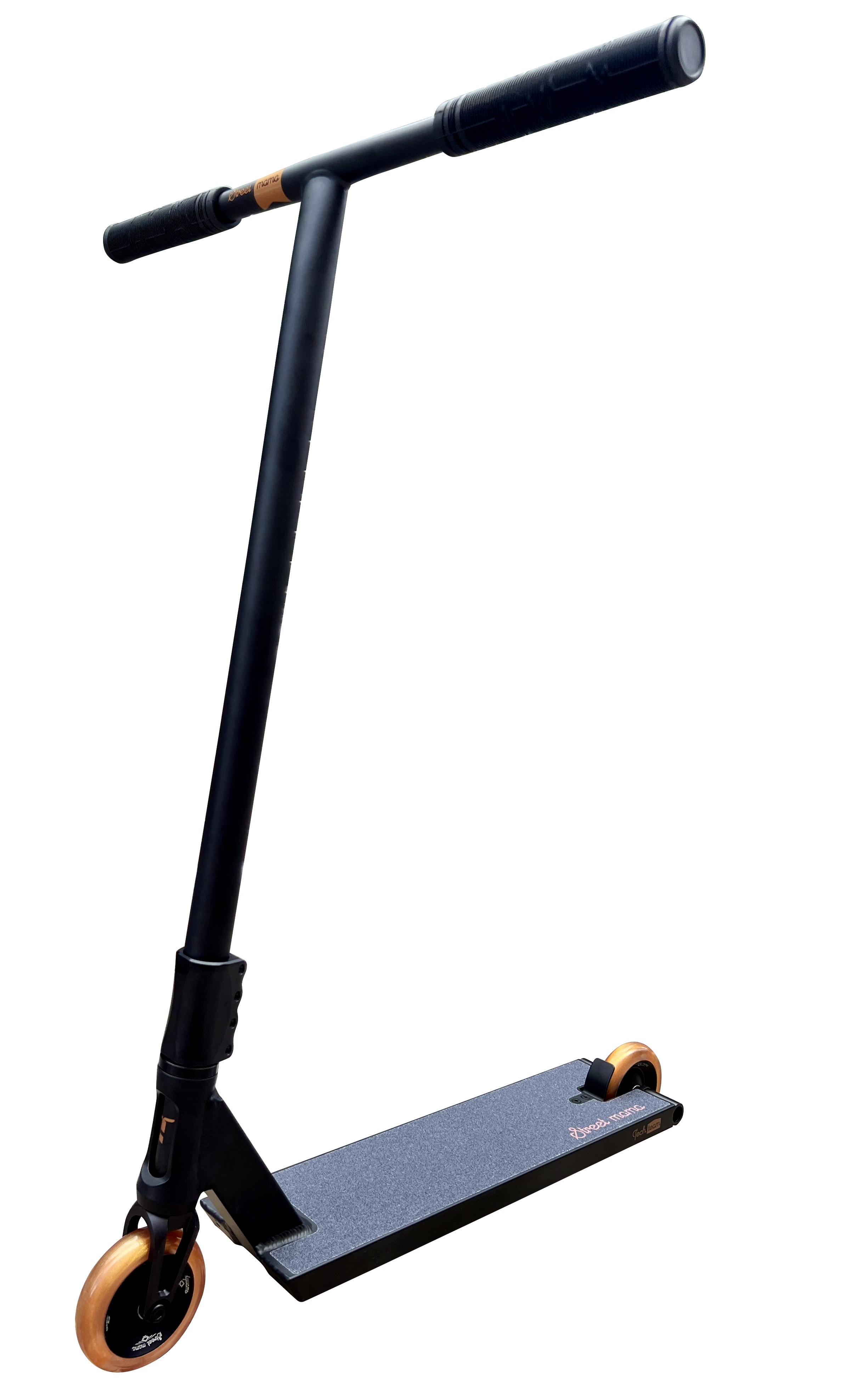 Самокат трюковой Street mama black 1/4