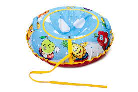 Санки надувные "Ватрушка Фрукты" 100см.