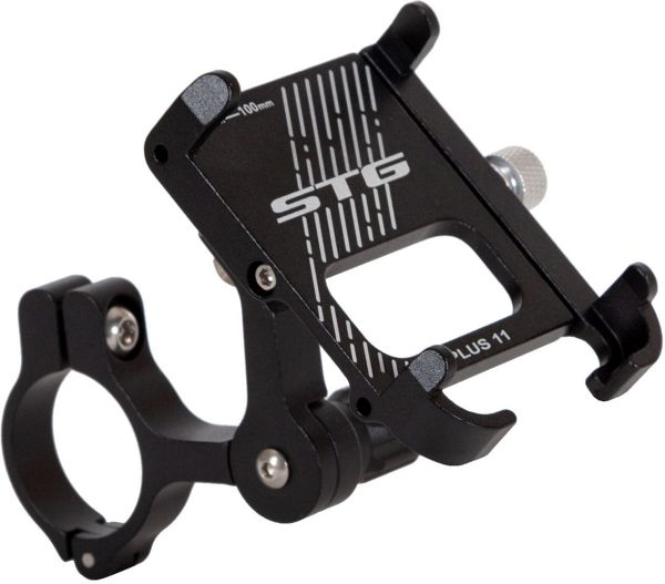 Держатель телефона STG B-731, алюминий, черный