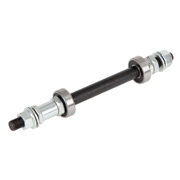 Ось с пром.подшипниками для втулок  SF A03R 32H,O.L.D. 130MM AXLE S45C 3/8 CP FINISH 3/8 под б