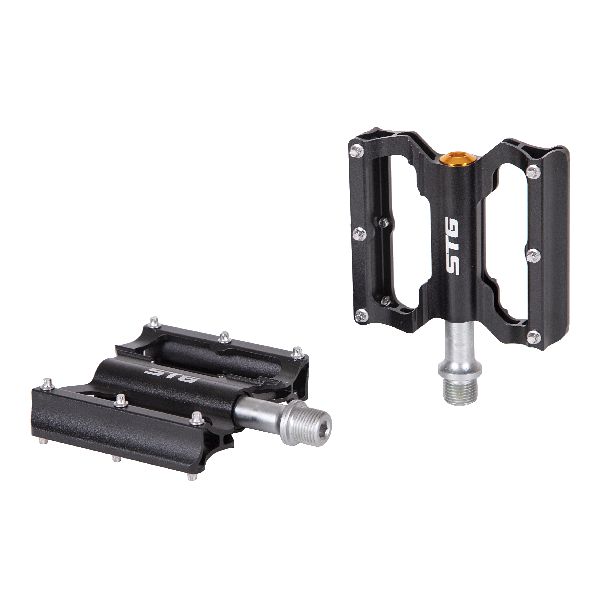 Педали STG BC-PD213 алюм, на пром подшип. Черные