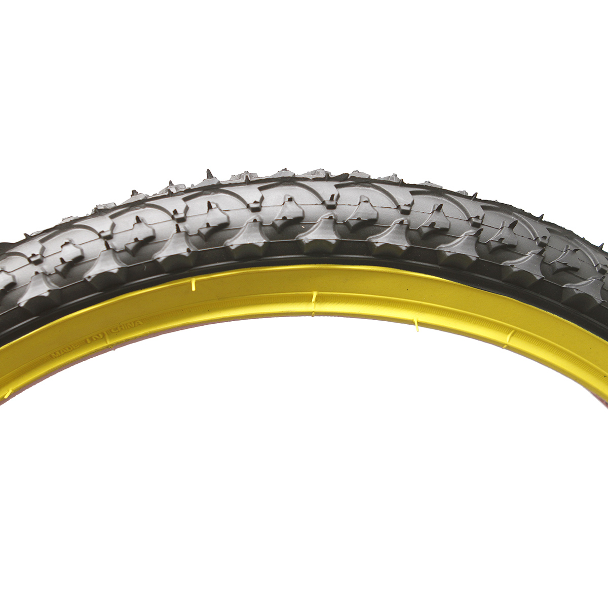 Покрышка HY-108 26Х2,125 С ЖЛТОЙ БОКОВИНОЙ внедорожная