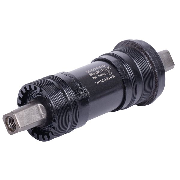 Каретка Shimano BB-UN101, 68x122,5 мм, под защиту цепи, б/болтов (ABBUN101KB23X)