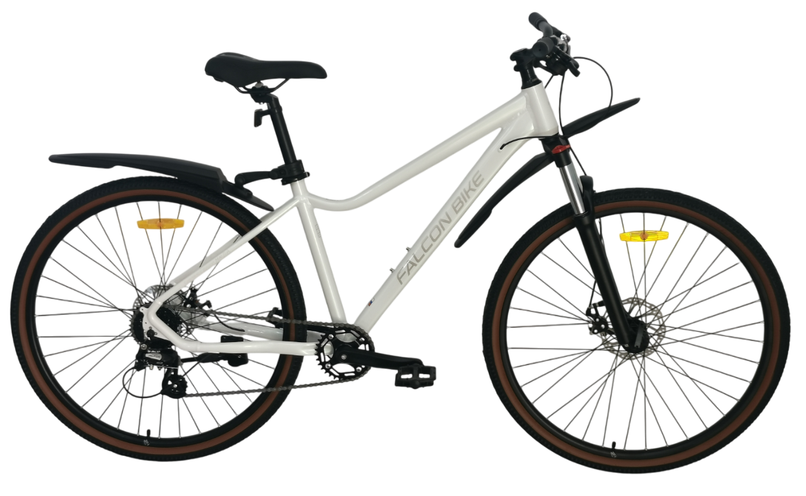 Велосипед FALCON BIKE 29" VENUS 1.0 белый, алюминий, размер 17