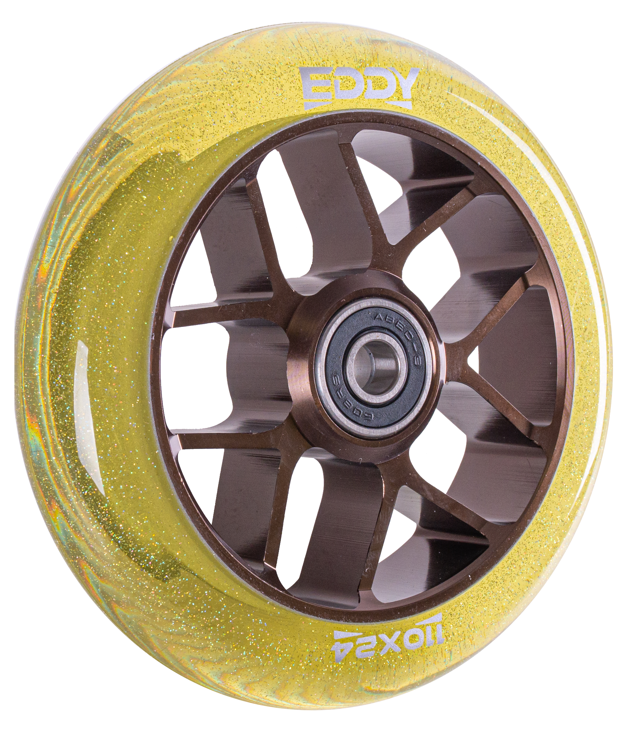 Колесо для самоката X-Treme 11024мм Eddy yellow