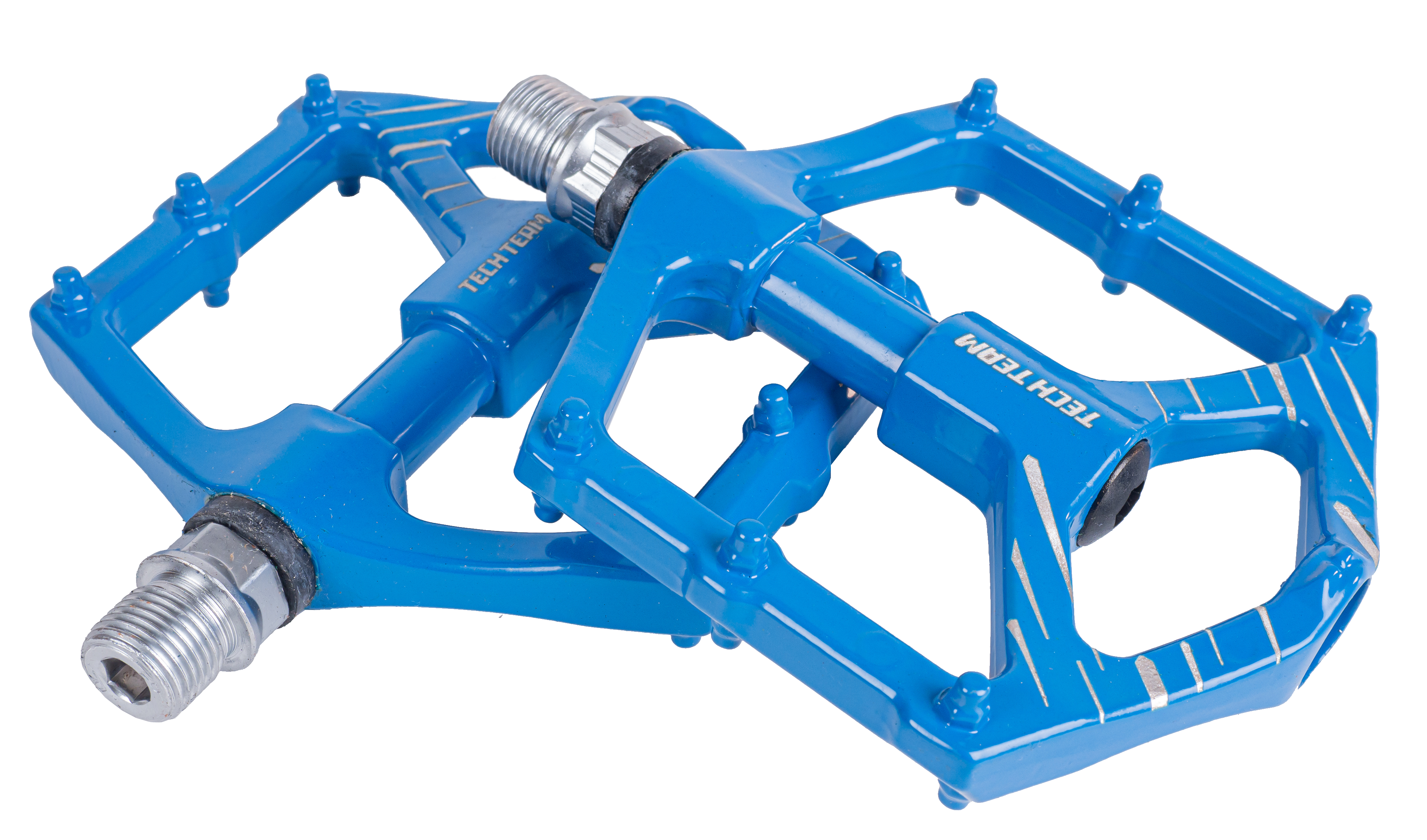 Педали алюминиевые, подш.скольж, 9/16, 168гр AL-99 blue 1/20 AL-99 blue