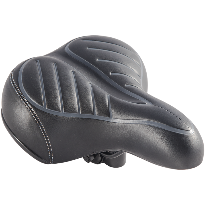 Седло велосипедное Комфорт 250200mm 1/20 HF-1228 HF-AZ-1228