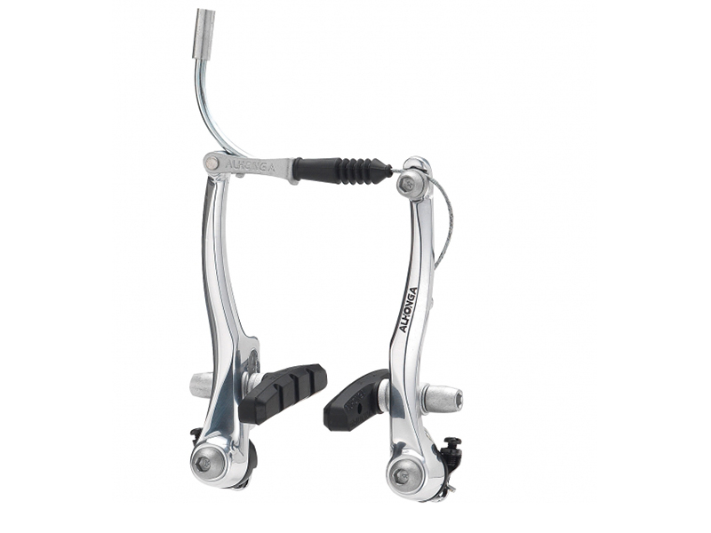 ALHONGA Тормоза V-brake HJ-721ADX для MTB/TREKKING/CITY, алюминий, рамки 110мм, пружина линейная, се