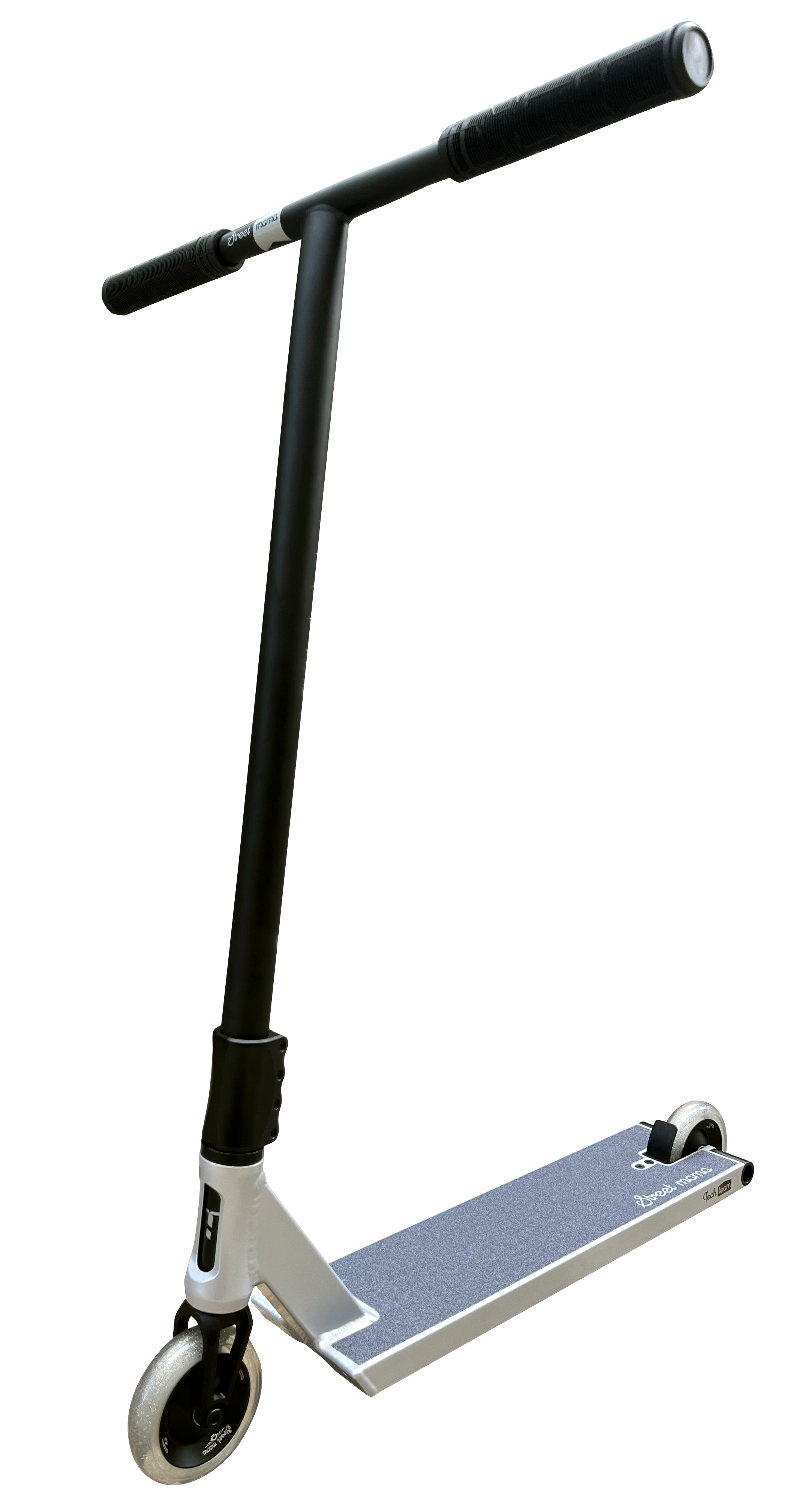 Самокат трюковой Street mama grey 1/4