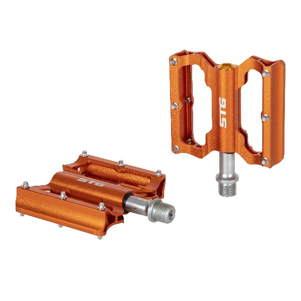 Педали STG BC-PD213 алюм, на пром подшип. Оранж