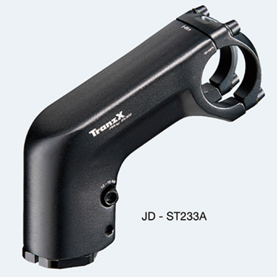 Вынос JD-ST233A кованый, 1-1/8 х 70мм х 31,8мм х 30, 4 болта, ДЛЯ ВНУТРЕННЕЙ ПРОВОДКИ ТРОСОВ