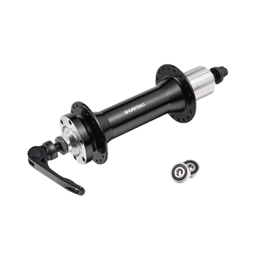 Втулка задняя алюминиевая под кассету,под диск 14Gх32H, F.T.F93мм O.L.D190мм, ось3/8-26T, 200мм, CrM