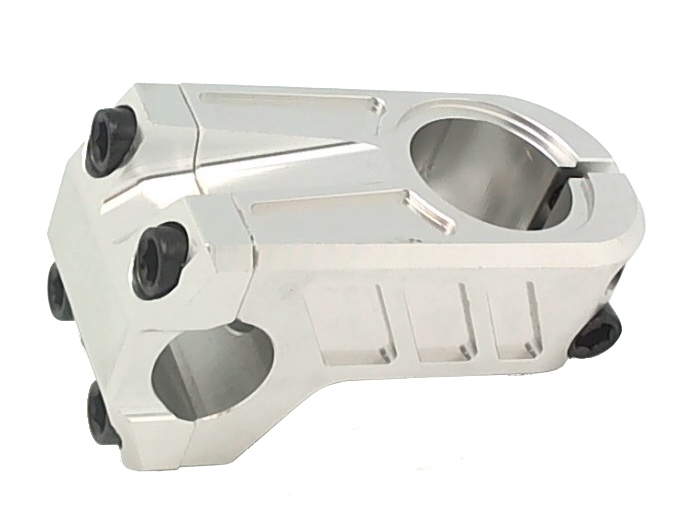 MJ CYCLE Вынос руля MARS SILVER, DH/DIRT, 1-1/8 х 50мм х 22,2мм серебристый