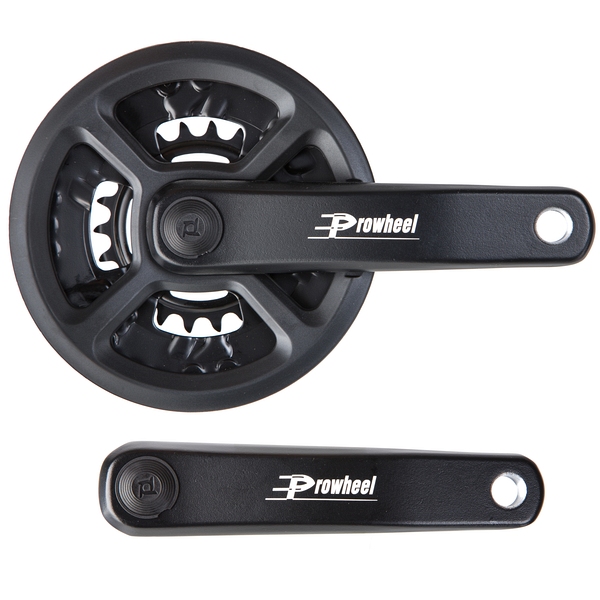 Шатуны PROWHEEL  TM-CY01 152MM CHAINRINGS 36-22T BLACK FINISH w/PROWHEEL LOGO