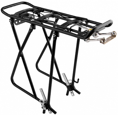 Багажник алюминий 24-28" KW-622-02 с креплением за пластину