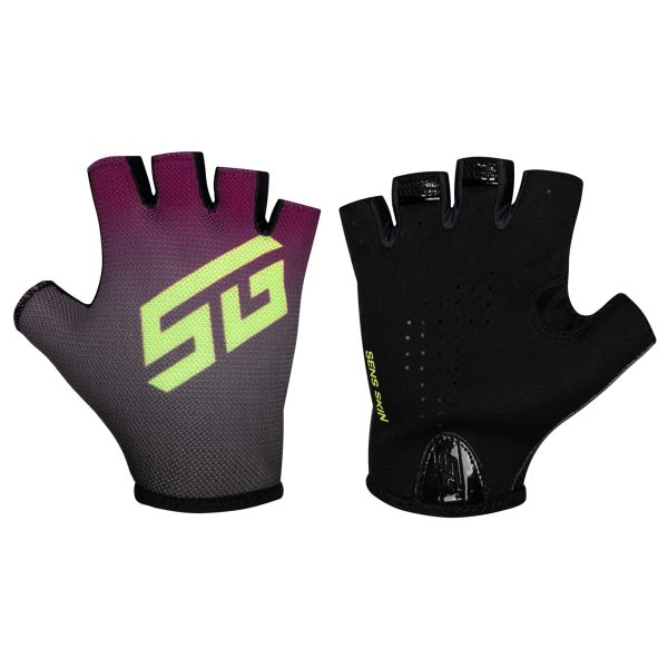 Перчатки STG Sens Skin, размер M, черный с бордовым