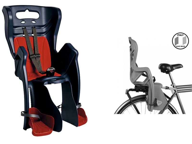 BELLELLI Сидение заднее Little Duck Clamp, тмно-синее