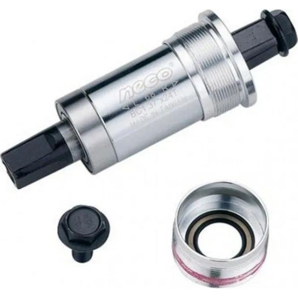 Каретка Neco B920AAL, (BSA) квадрат, 73х122.5 мм, черный